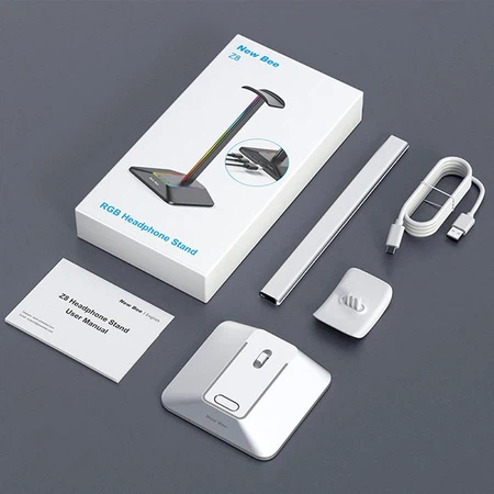 white rgb headset stand package list white rgb headset stand package list